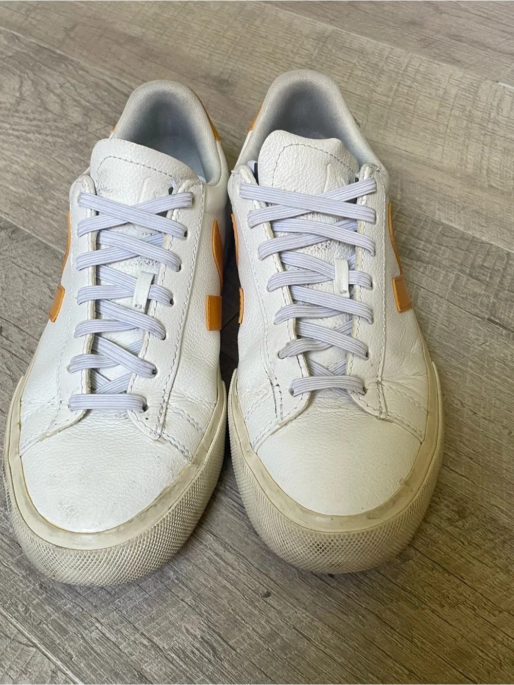 Veja Campo Low Chromefree White Yellow Sneakers
